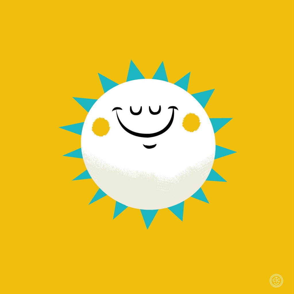 SUNday SUN No. 002 by Tad Carpenter