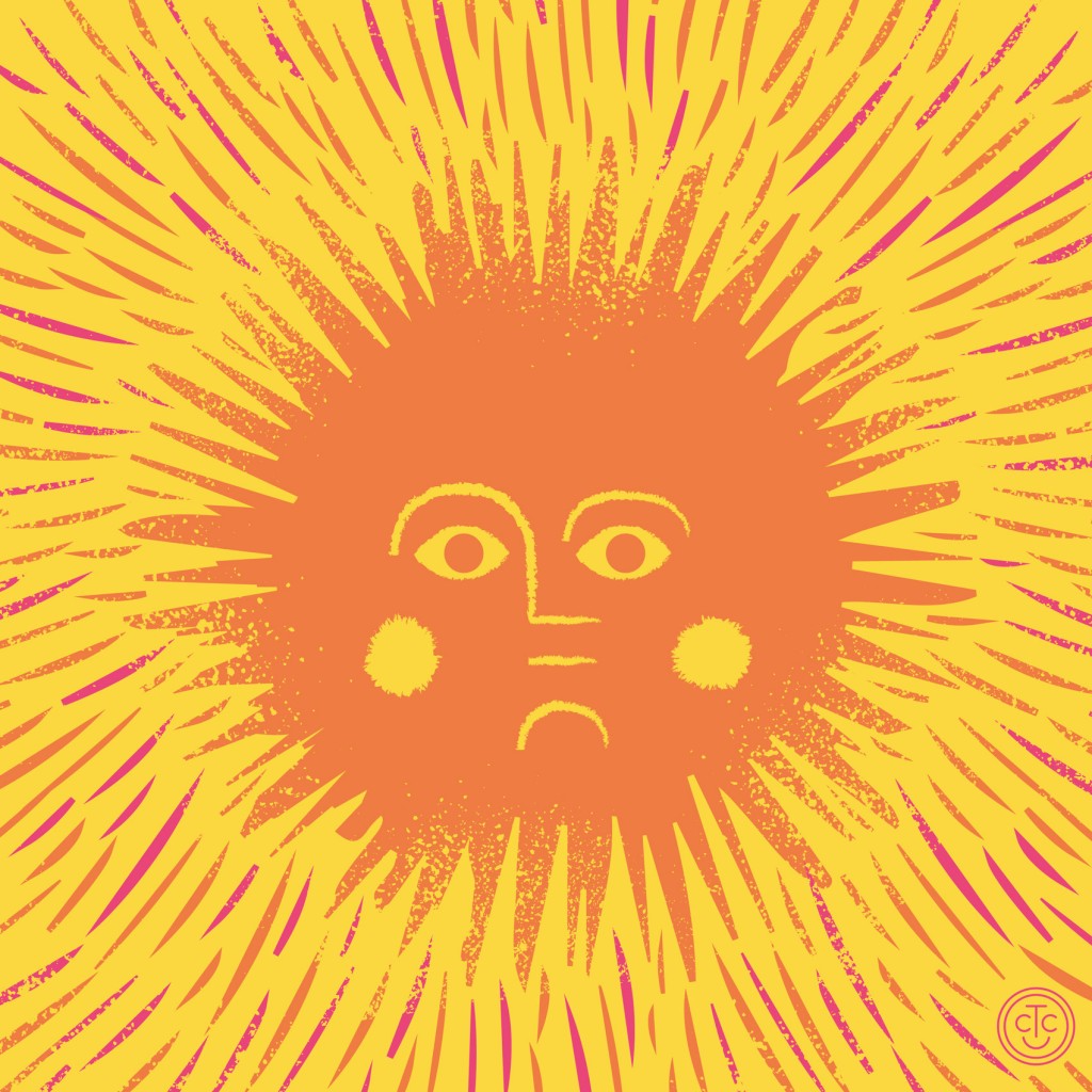 SUNday SUN No. 007 by Tad Carpenter