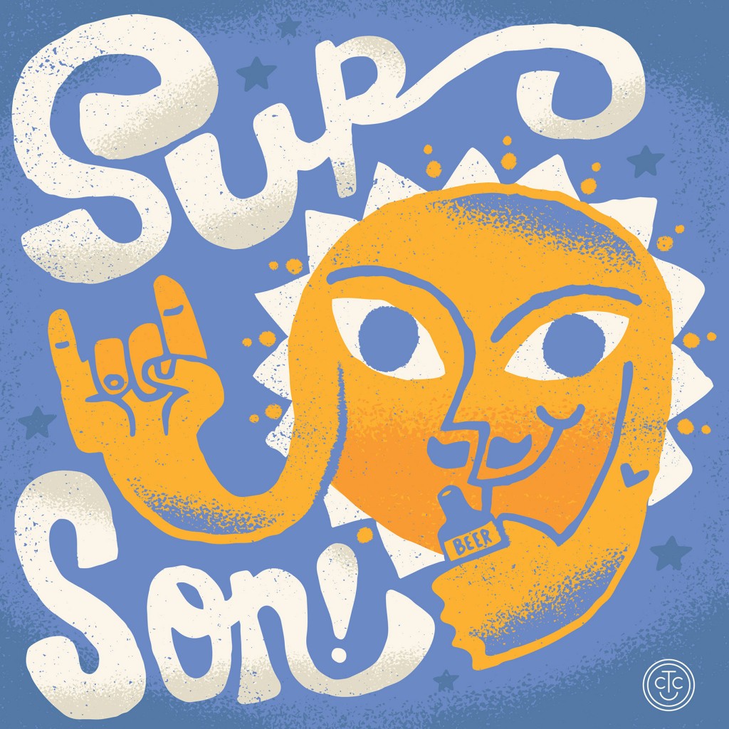 SUNday SUN No. 013 by Tad Carpenter