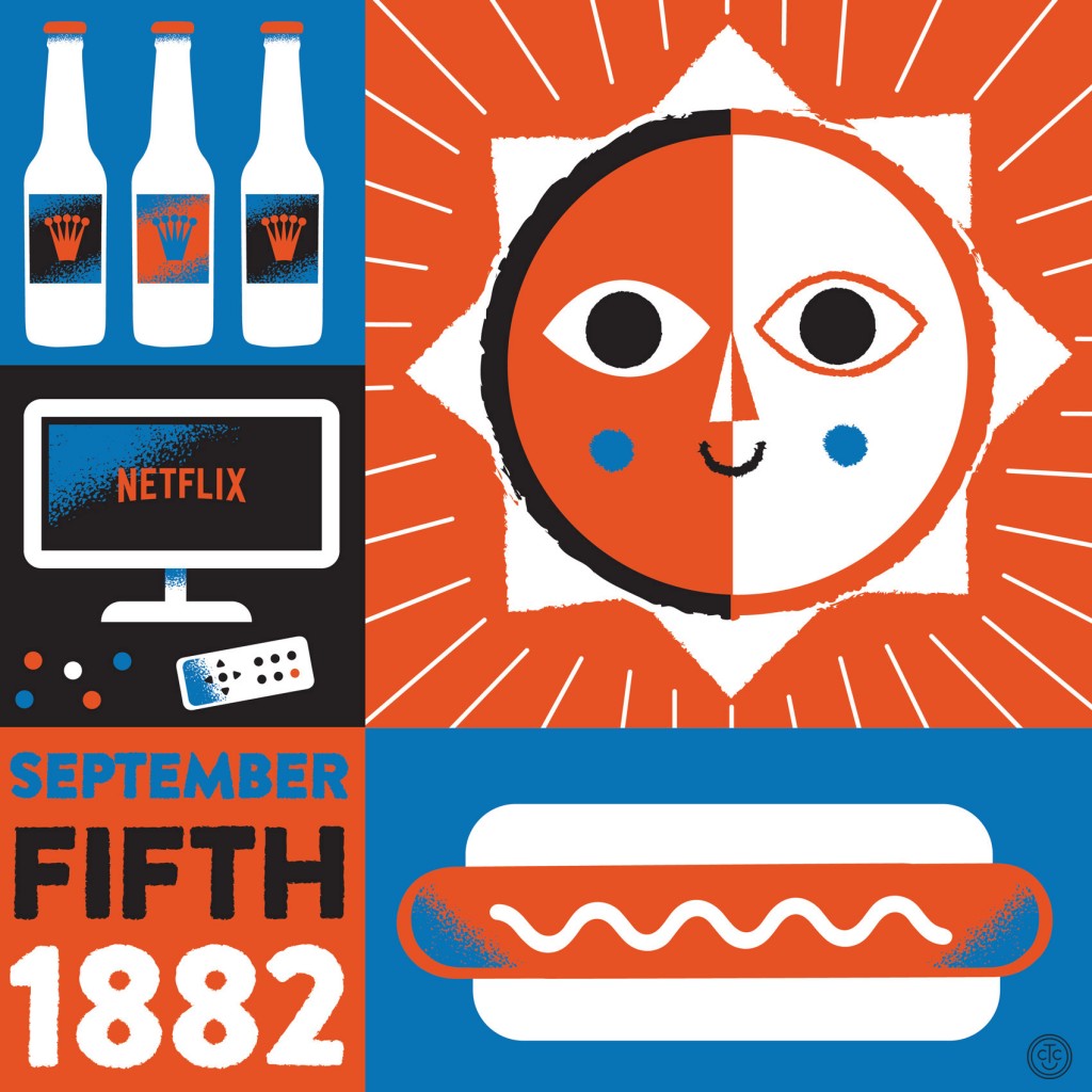 SUNday SUN No. 015 by Tad Carpenter