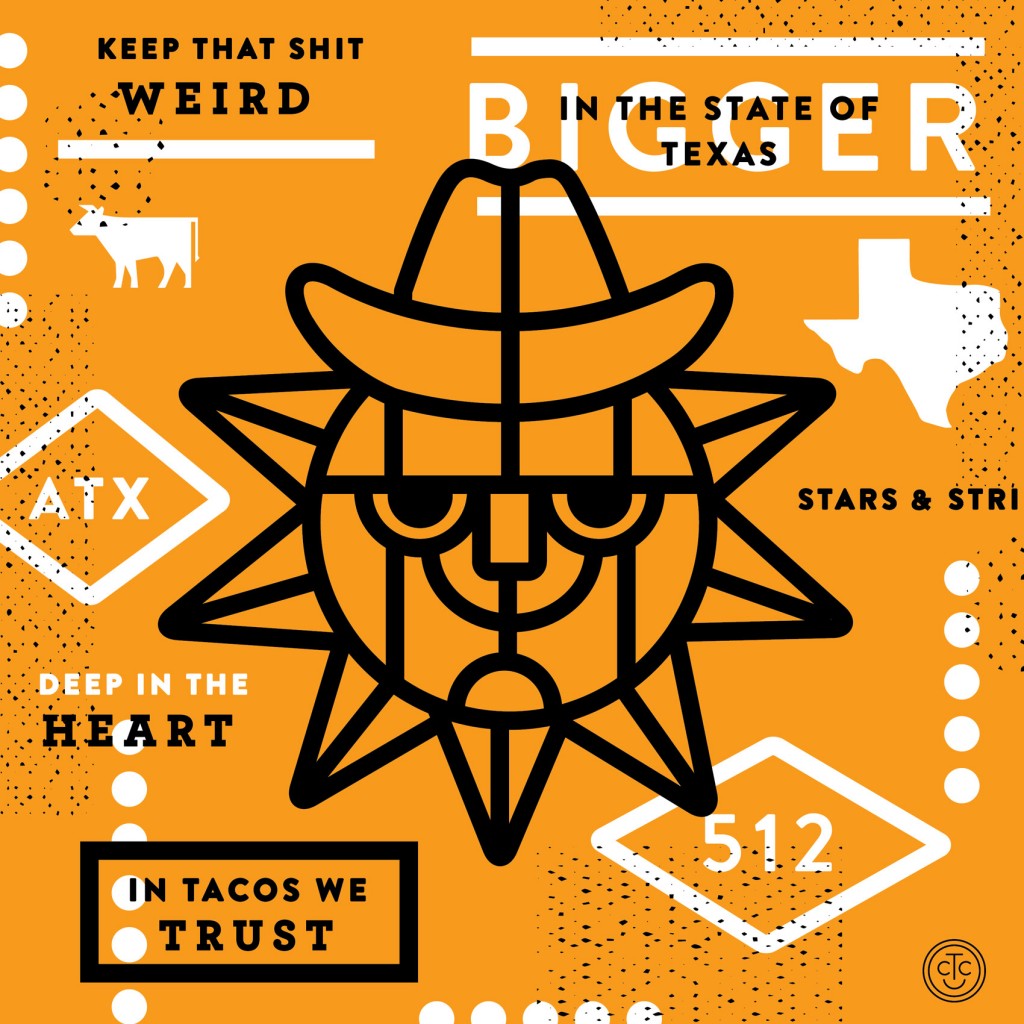 SUNday SUN No. 021 by Tad Carpenter