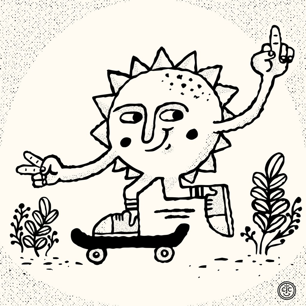 SUNday SUN No. 039 by Tad Carpenter