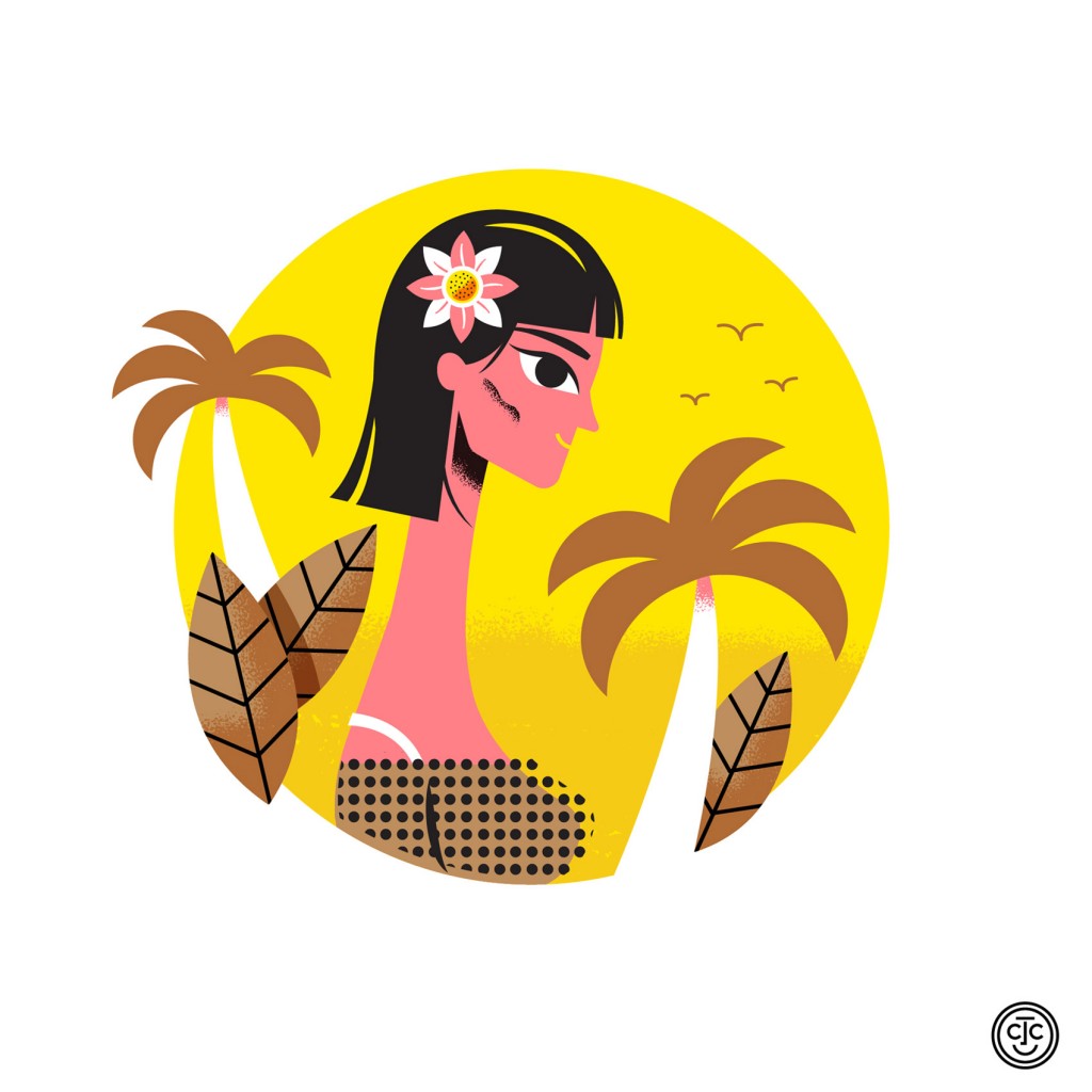 SUNday SUN No. 047 by Tad Carpenter