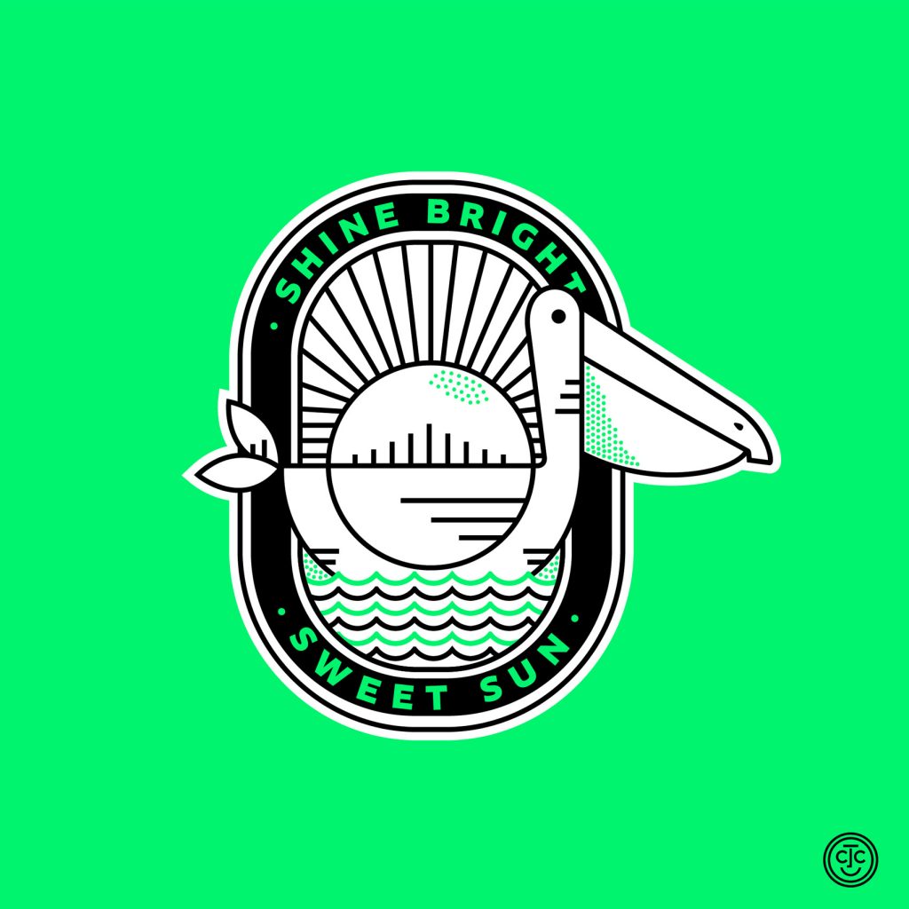 SUNday SUN No. 051 by Tad Carpenter