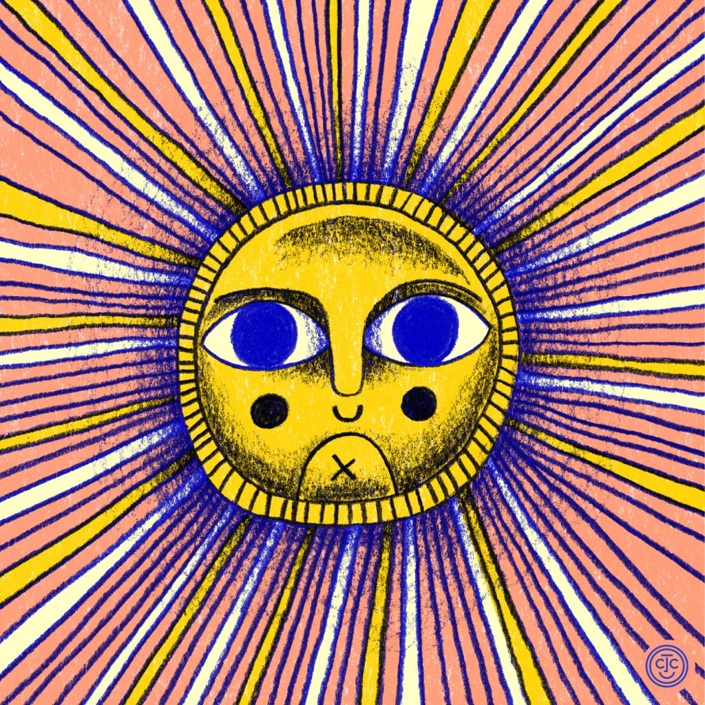 SUNday SUN No. 054 by Tad Carpenter