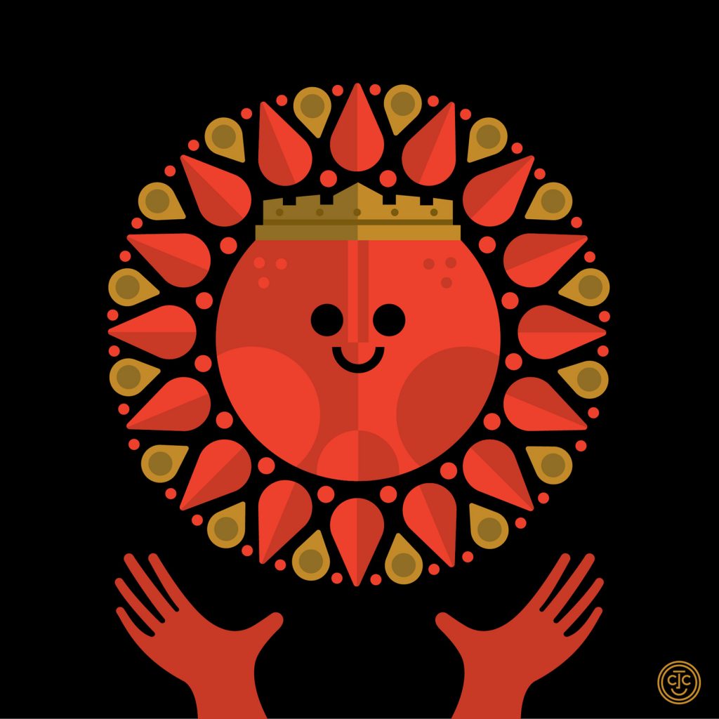 SUNday SUN No. 055 by Tad Carpenter