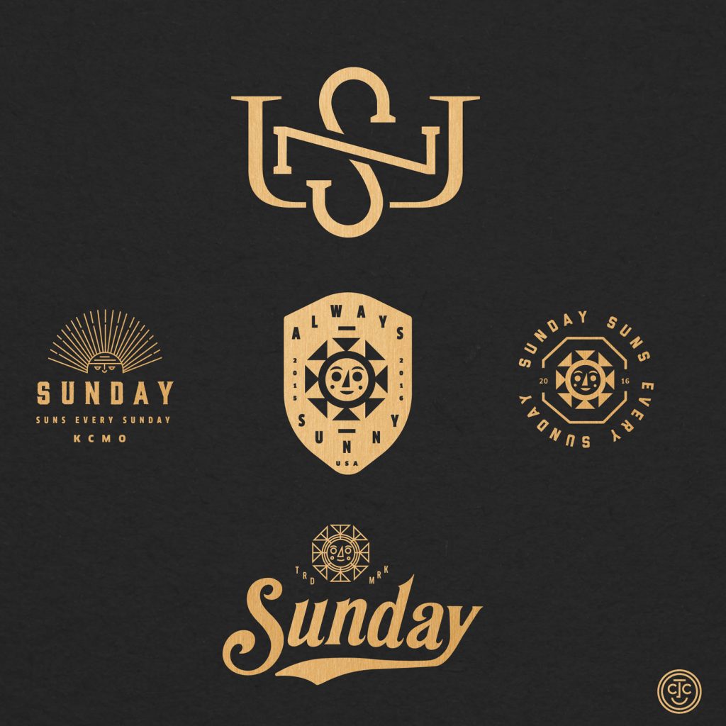 SUNday SUN No. 057 by Tad Carpenter