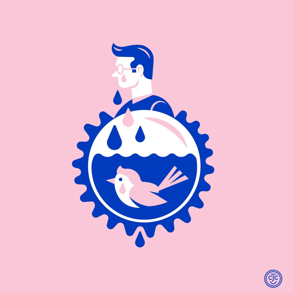 SUNday SUN No. 096 by Tad Carpenter