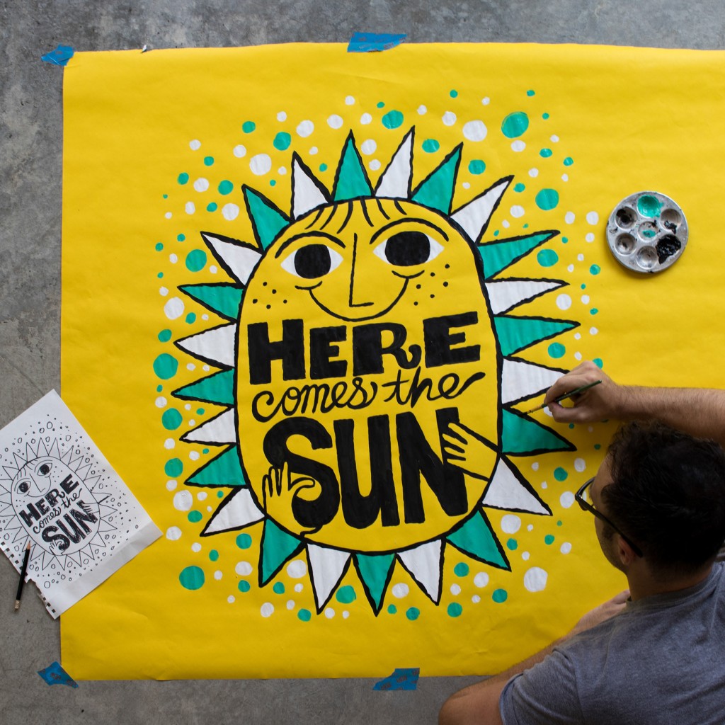 SUNday SUN No. 164 by Tad Carpenter