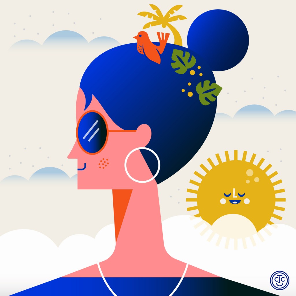 SUNday SUN No. 174 by Tad Carpenter