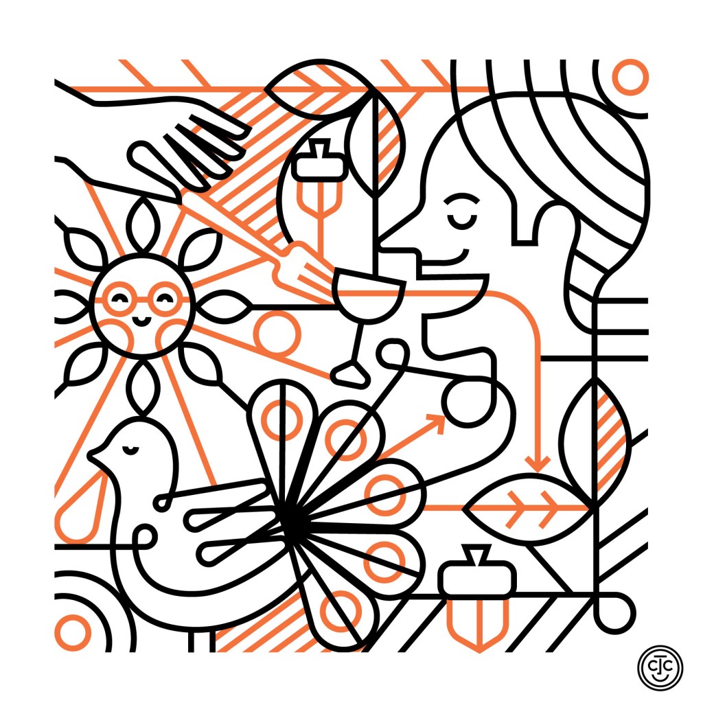 SUNday SUN No. 182 by Tad Carpenter