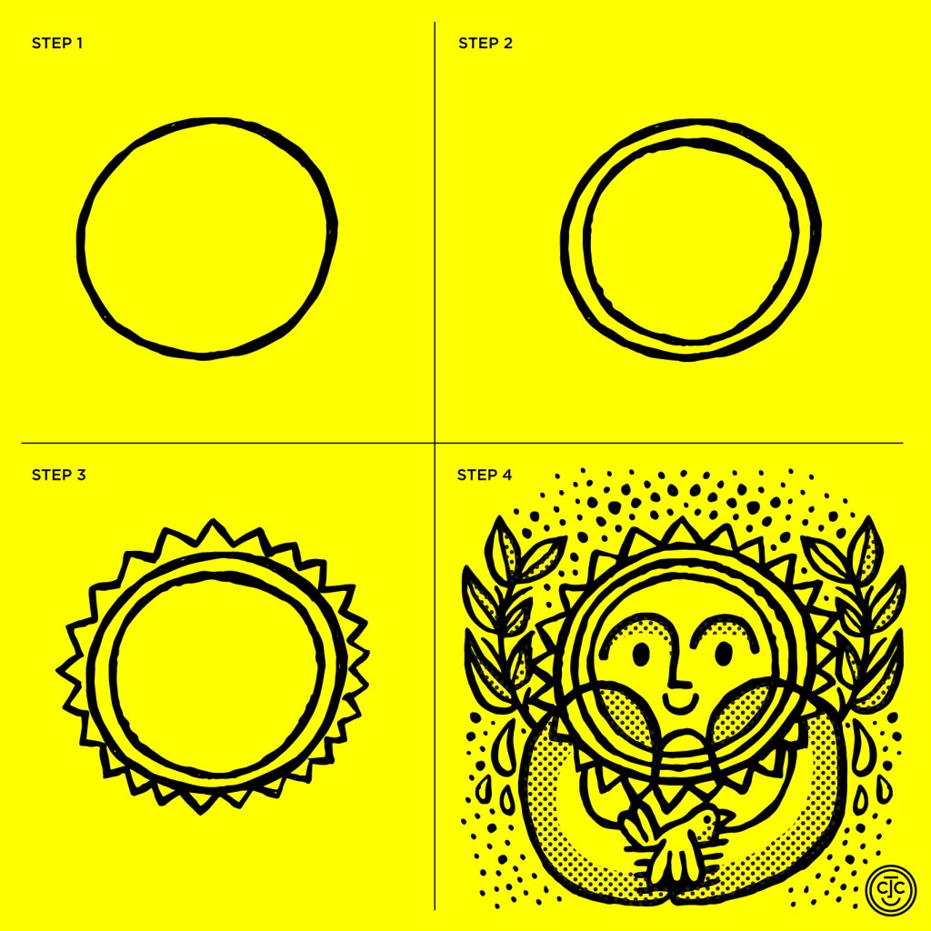 SUNday SUN No. 183 by Tad Carpenter