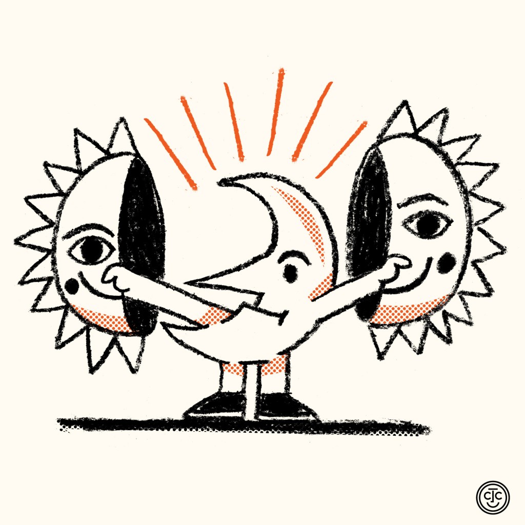 SUNday SUN No. 243 by Tad Carpenter