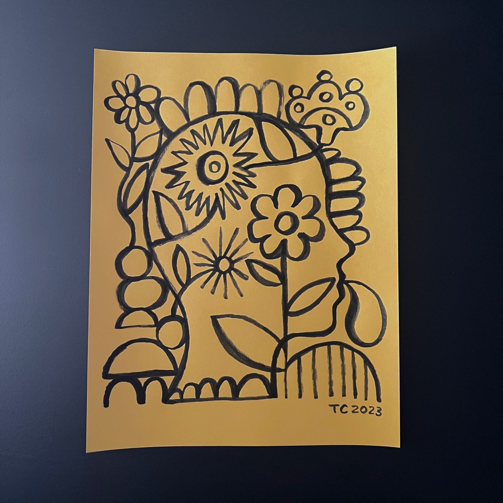 SUNday SUN No. 407 Gold by Tad Carpenter