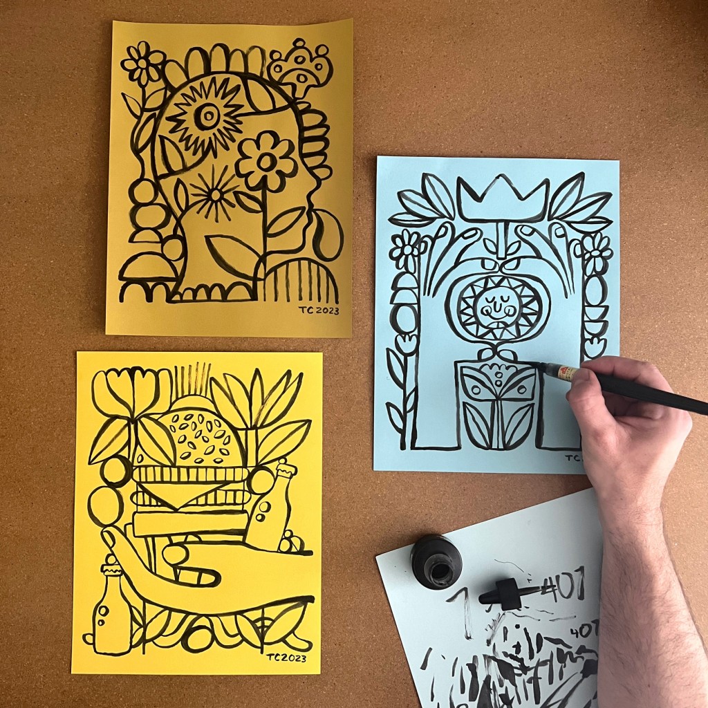 SUNday SUN No. 407 All by Tad Carpenter