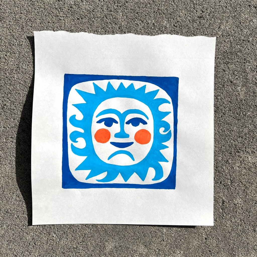 SUNday SUN No. 486 by Tad Carpenter