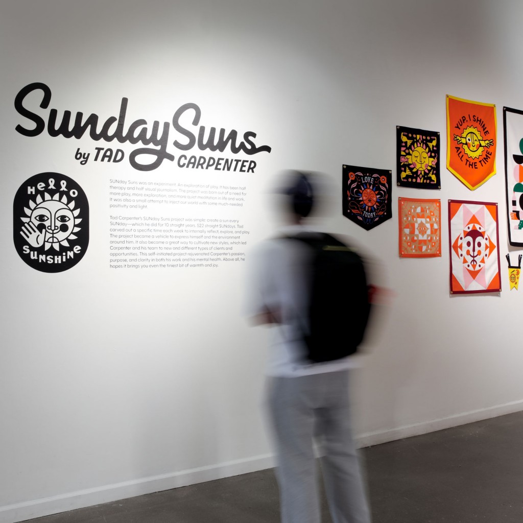 SUNday Suns 10 Year Exhibition 01 by Tad Carpenter