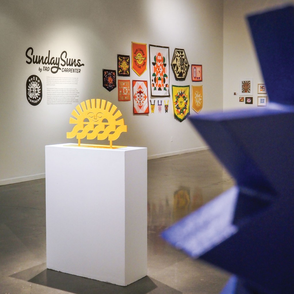 Sunday Suns 10 Year Exhibition 03 by Tad Carpenter